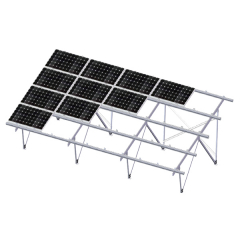 Solar Power Stand Aluminum Structure-W Type